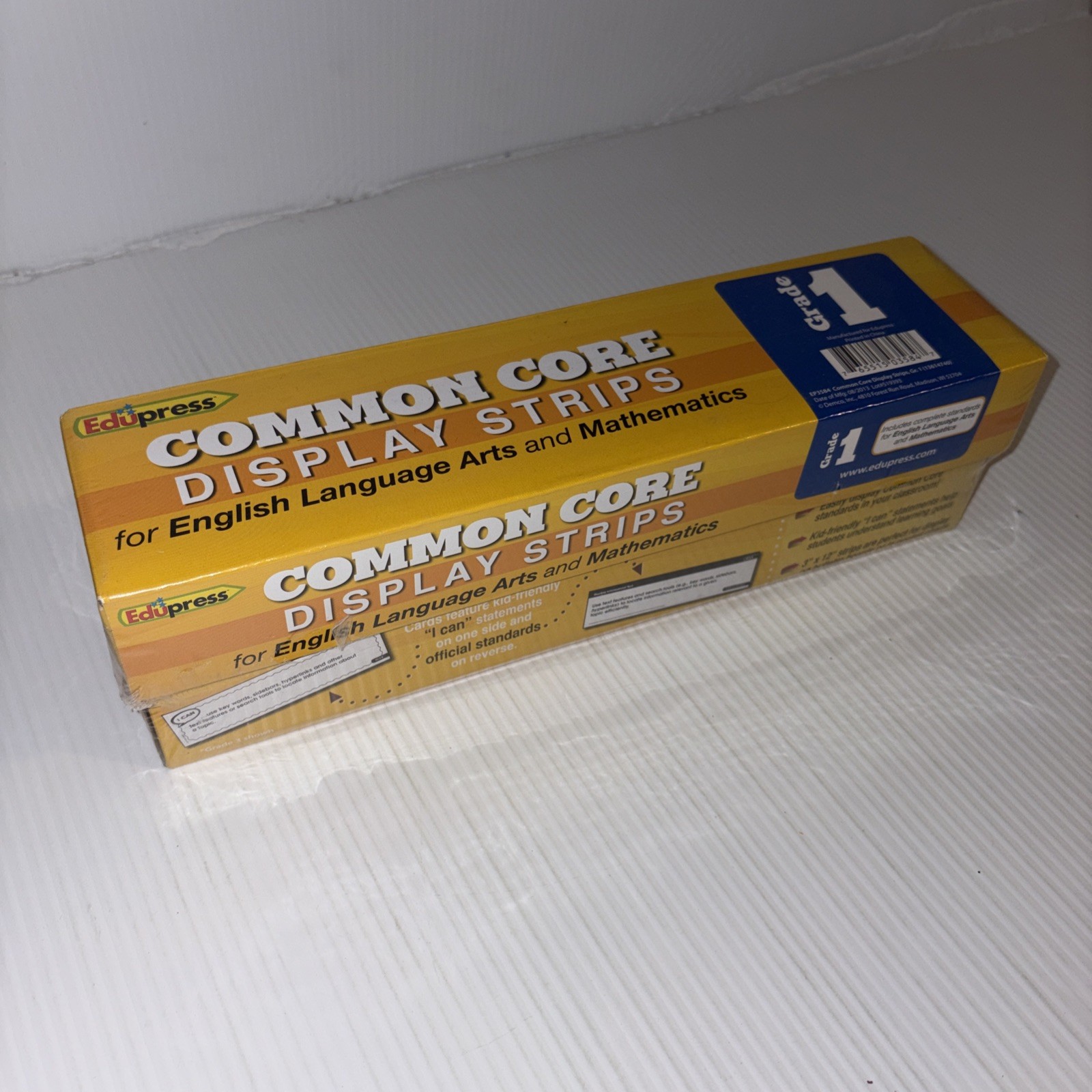 NEW Edupress Common Core Display Strips Grade 1 For English Language Arts Math