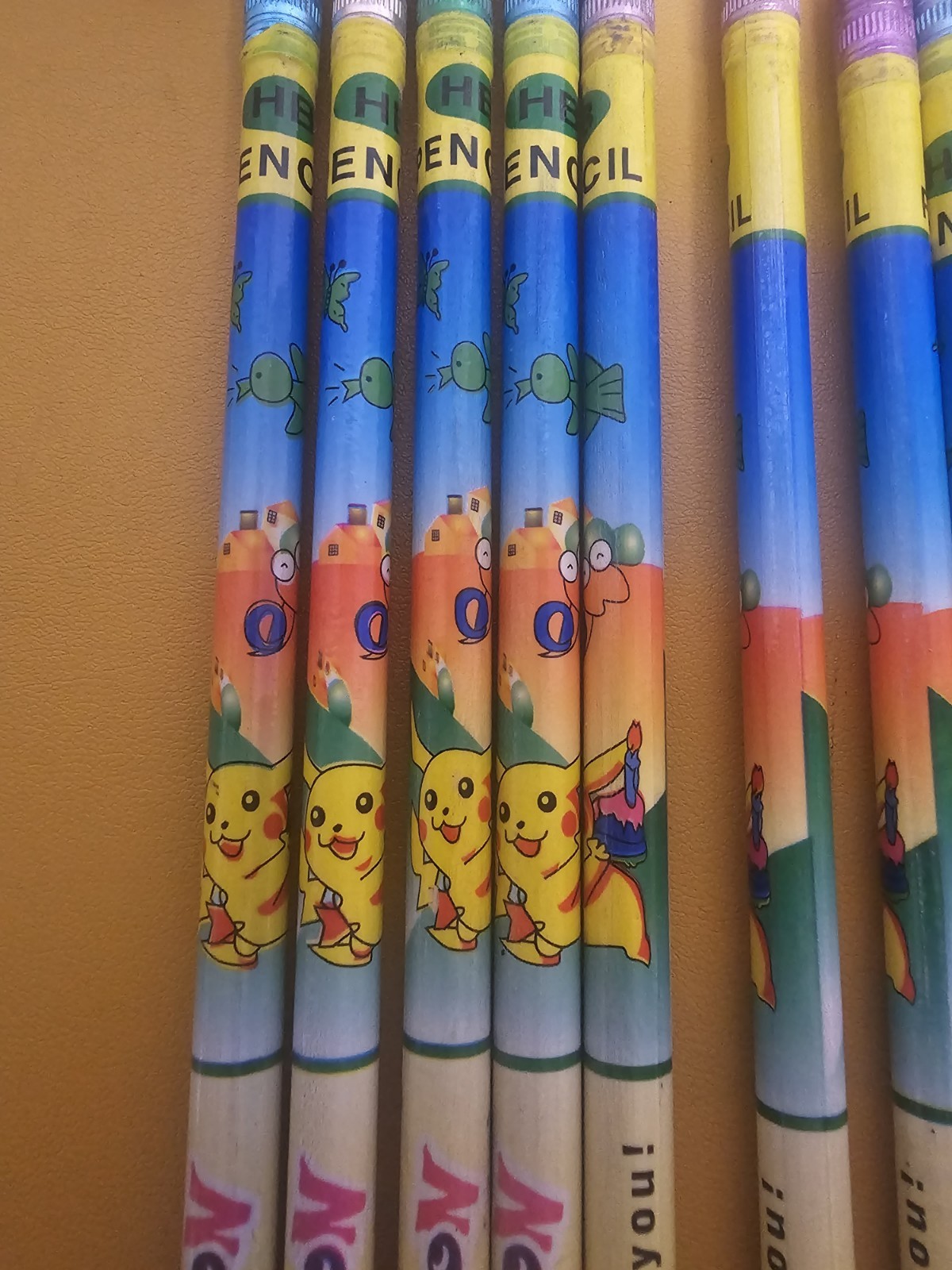 Lot of 30+ Vintage POKEMON Pencils PIKACHU Nice To Meet You!
