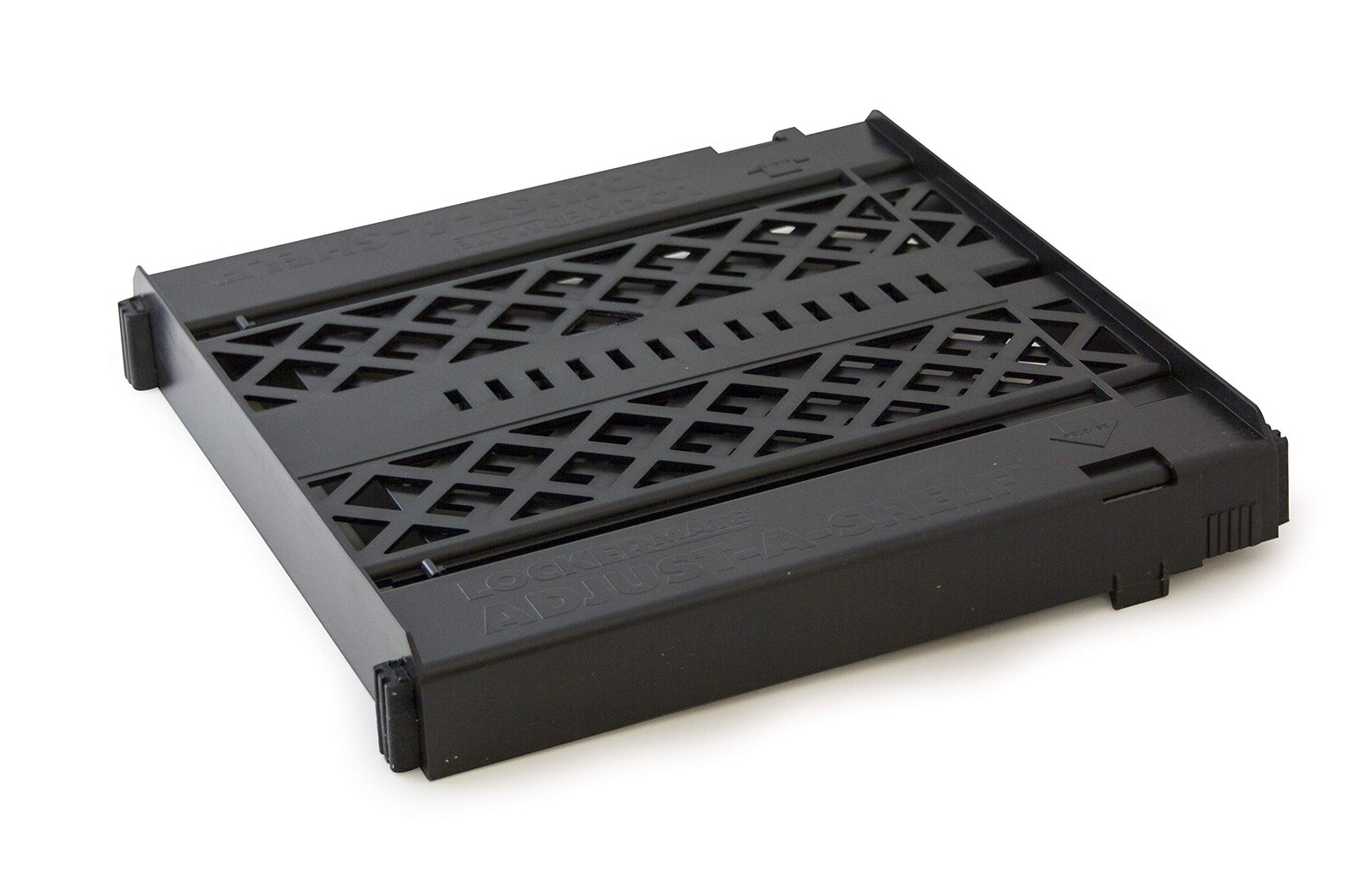 Adjust-A-Shelf Locker Shelf, Easy to Use, Extends to Fit Your Locker, Black, …