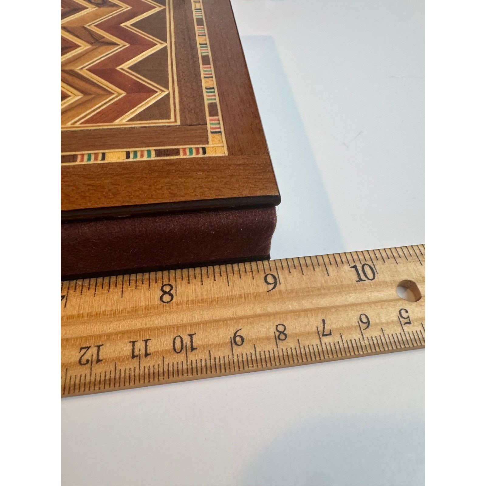 Vintage Syrian Marquetry Wood Inlaid Address Book Mosaic Handmade Wood Book