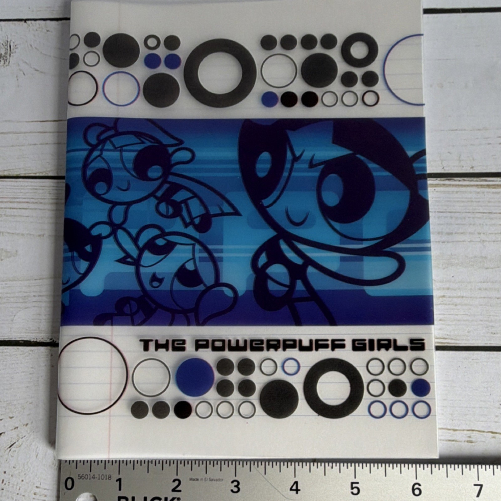 Cartoon Network The Powerpuff Girls Lined Notebook 80 Pages