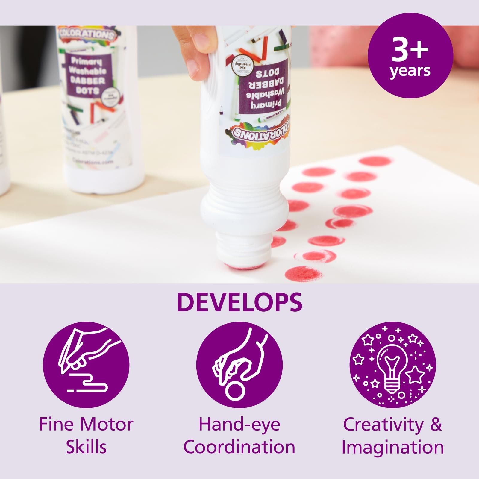 Colorations Washable – Set Of 8 – Non Toxic Premiumdab