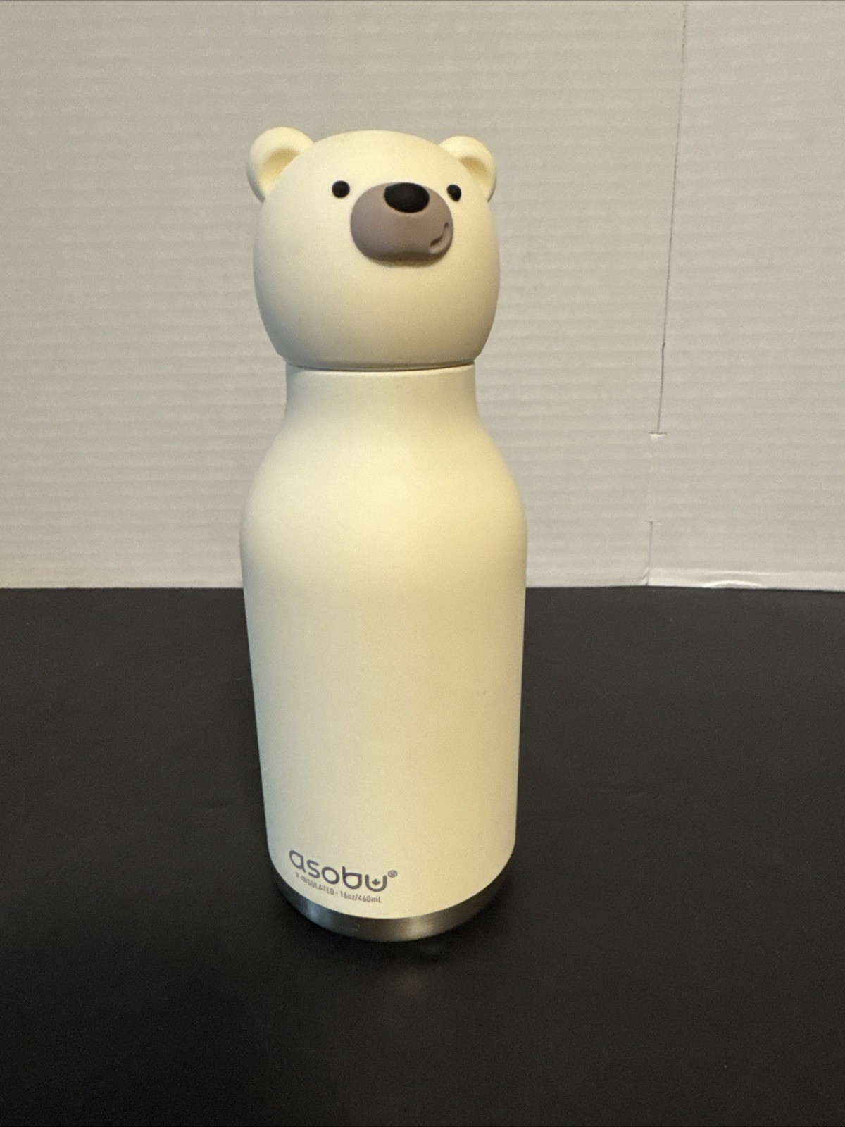 White Bear Asobu Bestie Kids Water Bottle, 16 oz