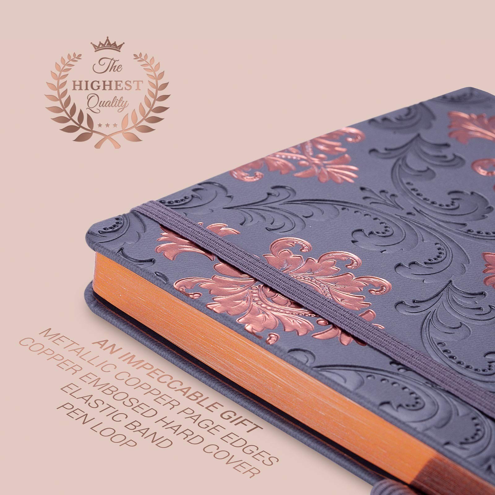 Exclusive Writing Journal for Women and Men – Handmade in Italy with Ivory Pa…