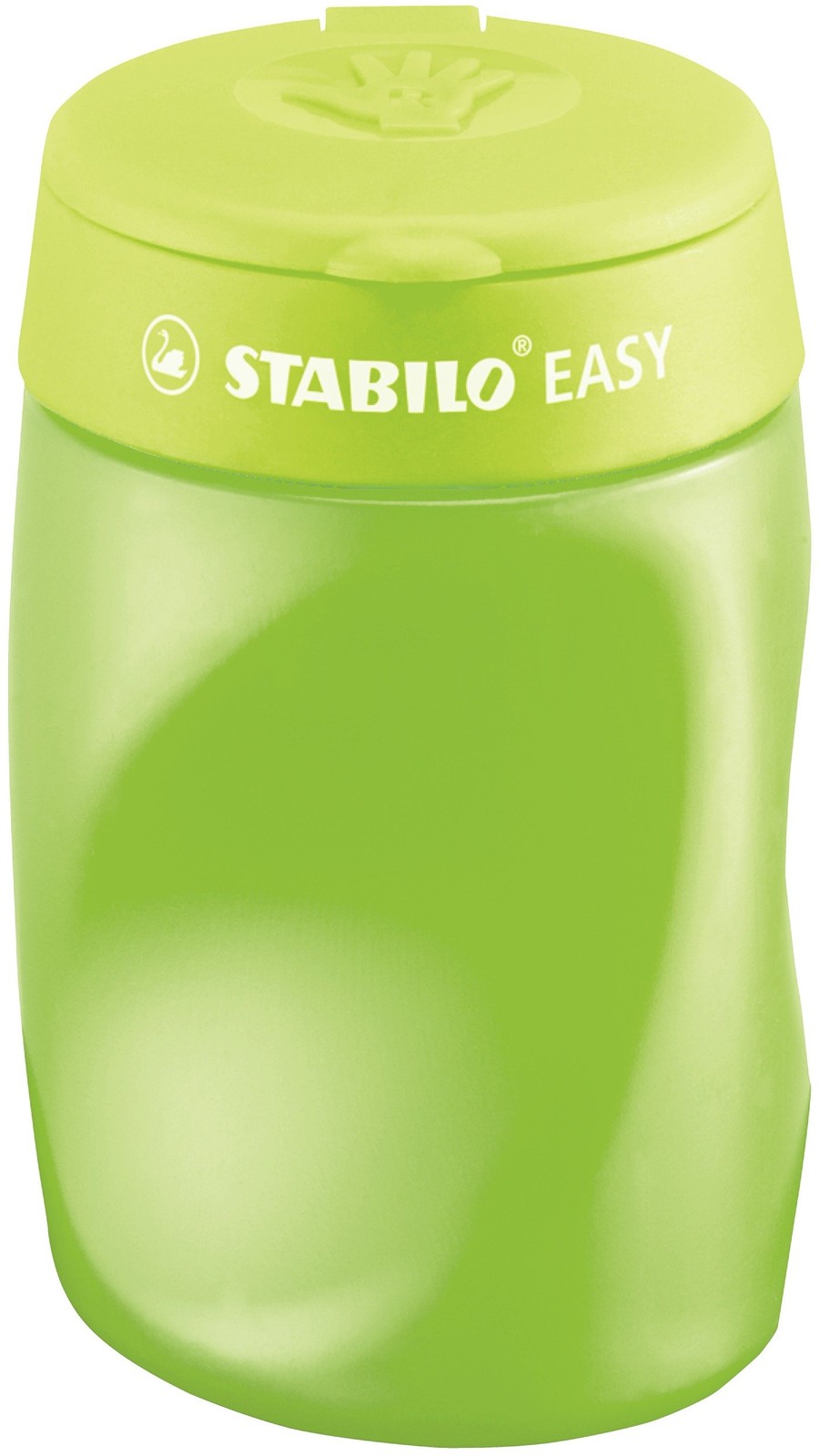 Ergonomic Container Sharpener – STABILO EASYsharpener – 3 in 1 – Right-Handed –