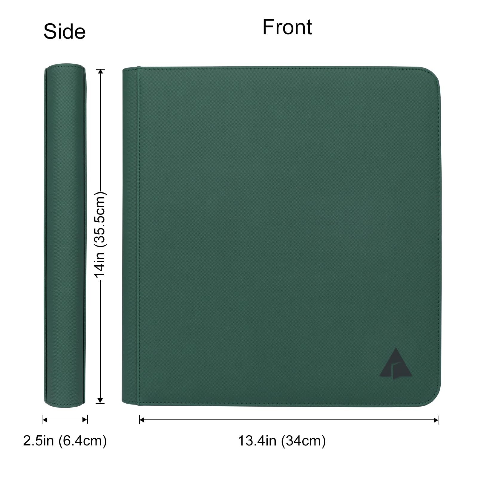 12 Pocket 800+ Pockets Card Binder, Large Ringless Side Loading Pockets Tradi…