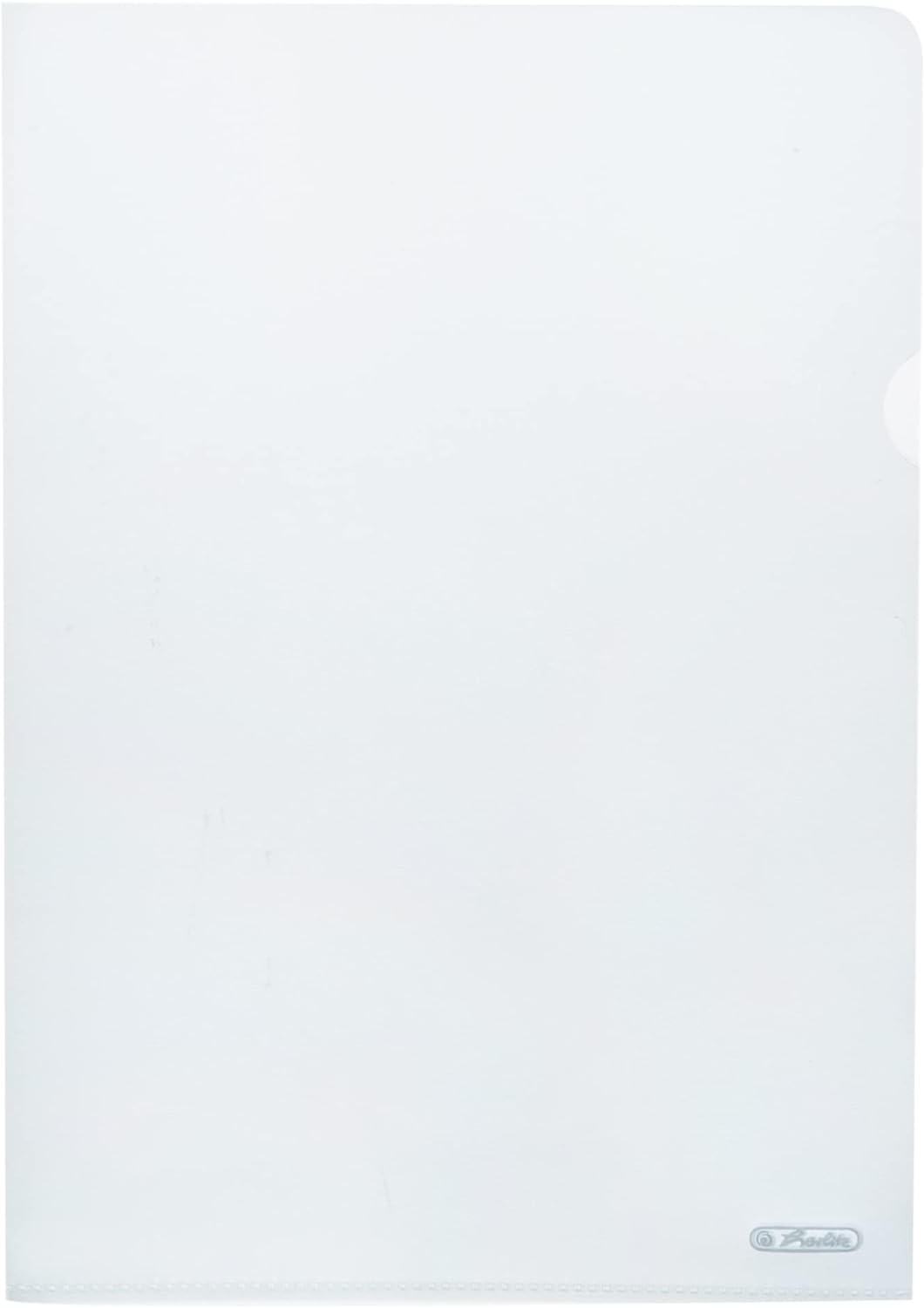 Herlitz A4 Economy Cut Flush Folder (100 Pieces) A4 (Pack of 100) transparent Si