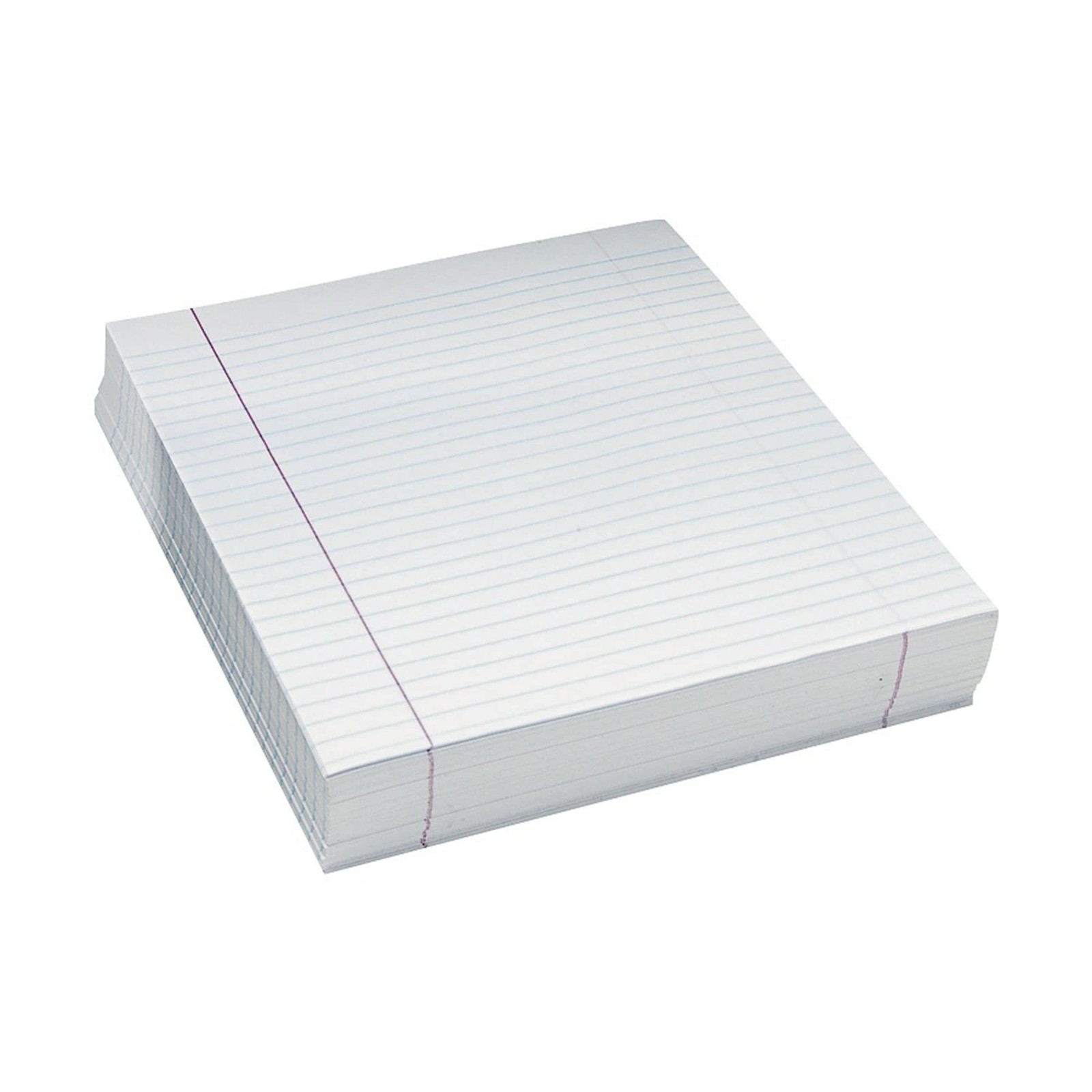 ® Composition Paper, Unpunched, 3/8″ Rule, 8 1/2″ x 11″, White, Pack Of 500 S…