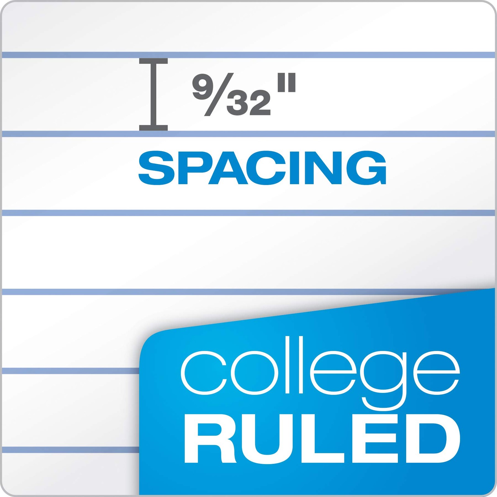 Composition Notebook 6 Pack, College Ruled Paper, 9-3/4 x 7-1/2 Inches, 100 S…