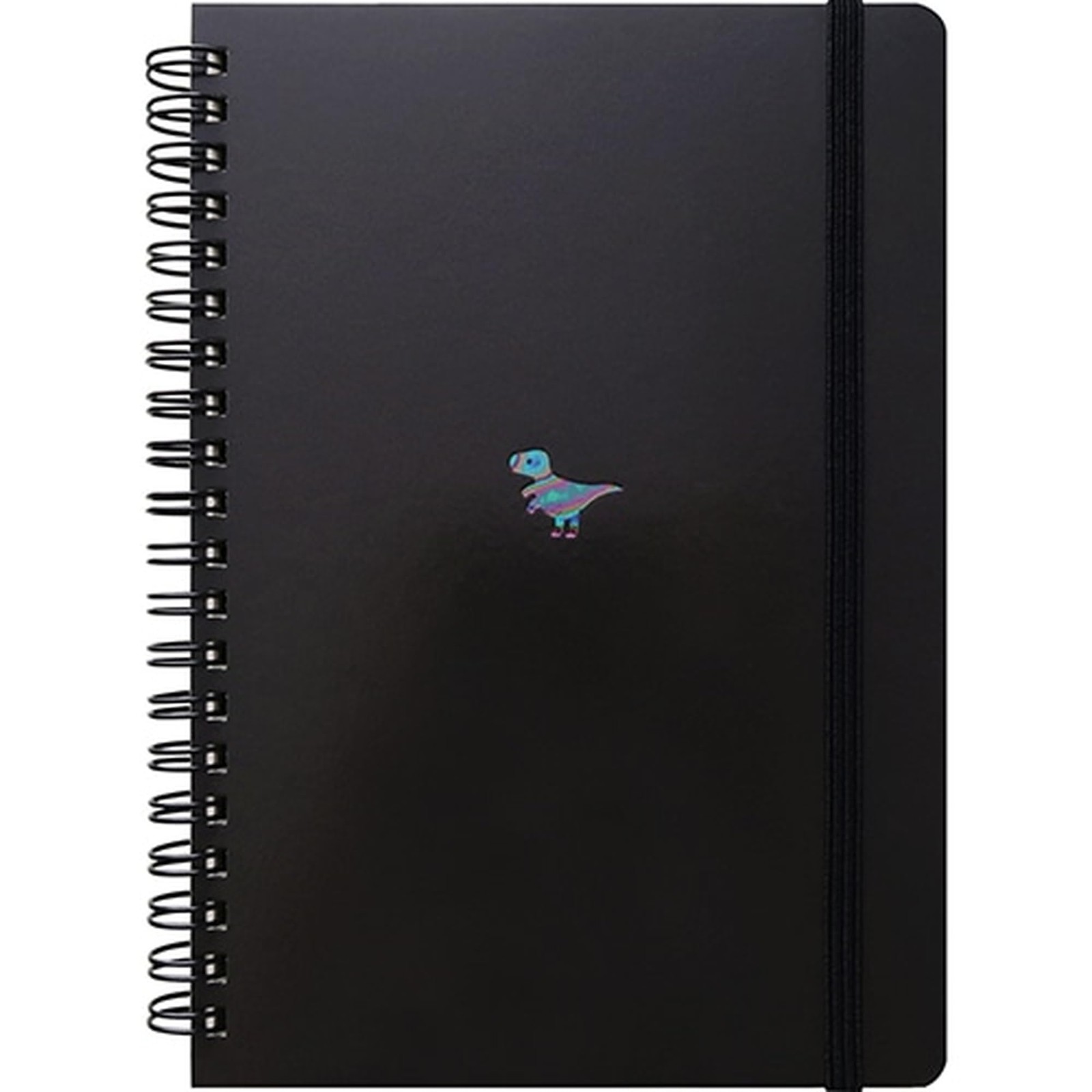 B6 Grid Pattern One-Point Dinosaur El Commune Matka Ring Notebook PNB-007