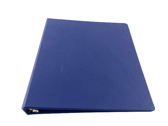 Avery Dennison 1″ Blue 3-Ring Binder, Durable, Holds 175 Sheets, USA Made