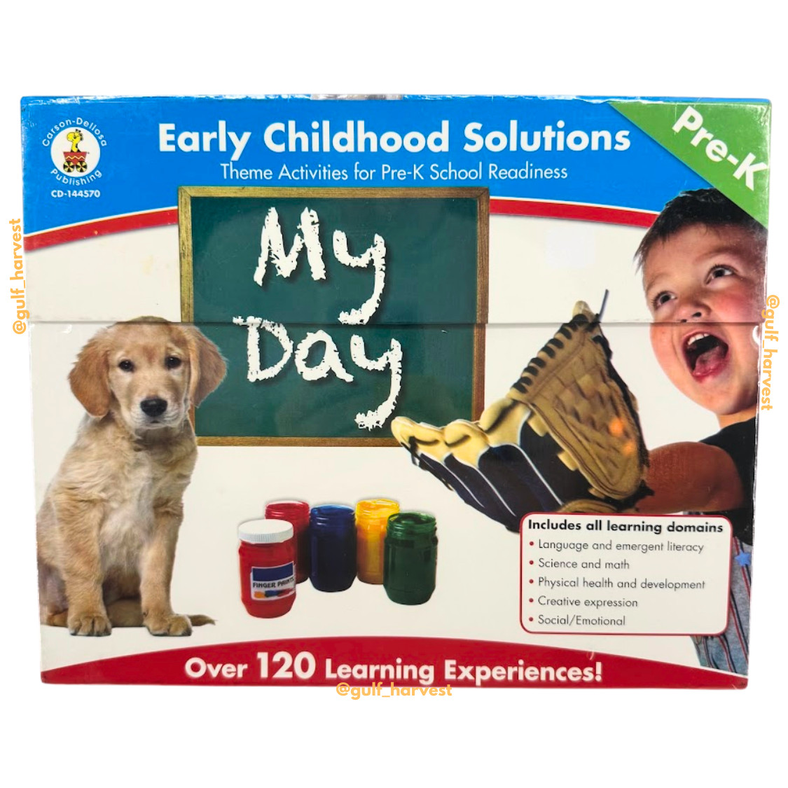 Carson Dellosa Pre-K Early Childhood Solutions School Readiness Curriculum Set