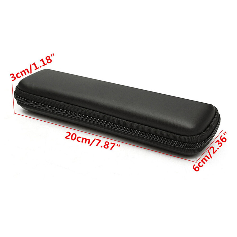1PC EVA Pen Case Black Pen Box for Office School Stationary Supplies Black