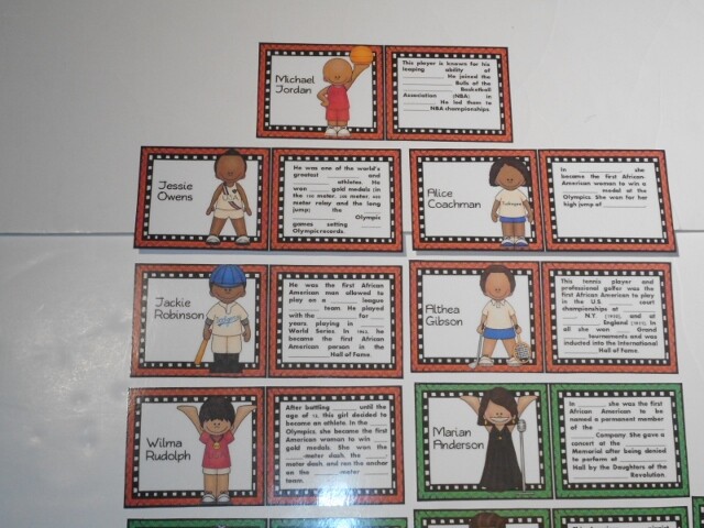 Educational Black History Comprehension Activity Set Grades 4-6 Laminated New!