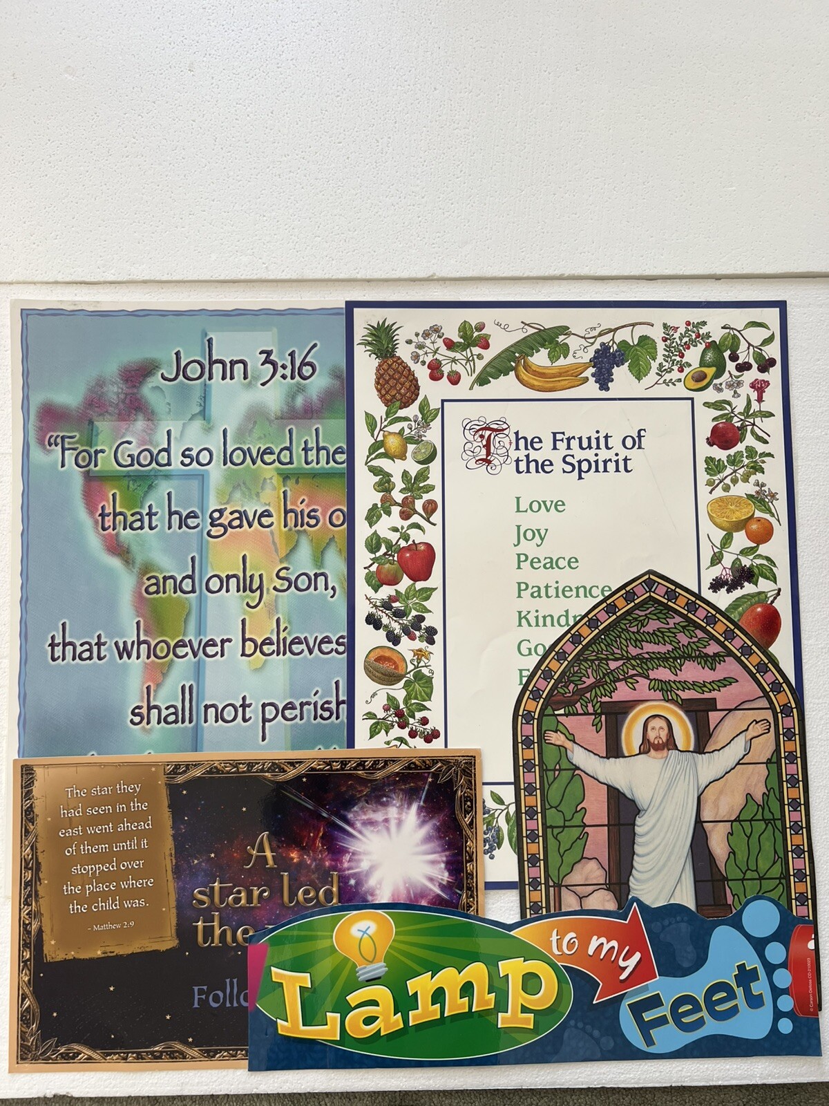 Classroom Bulletin Board & Posters – Bible Based – HUGE LOT