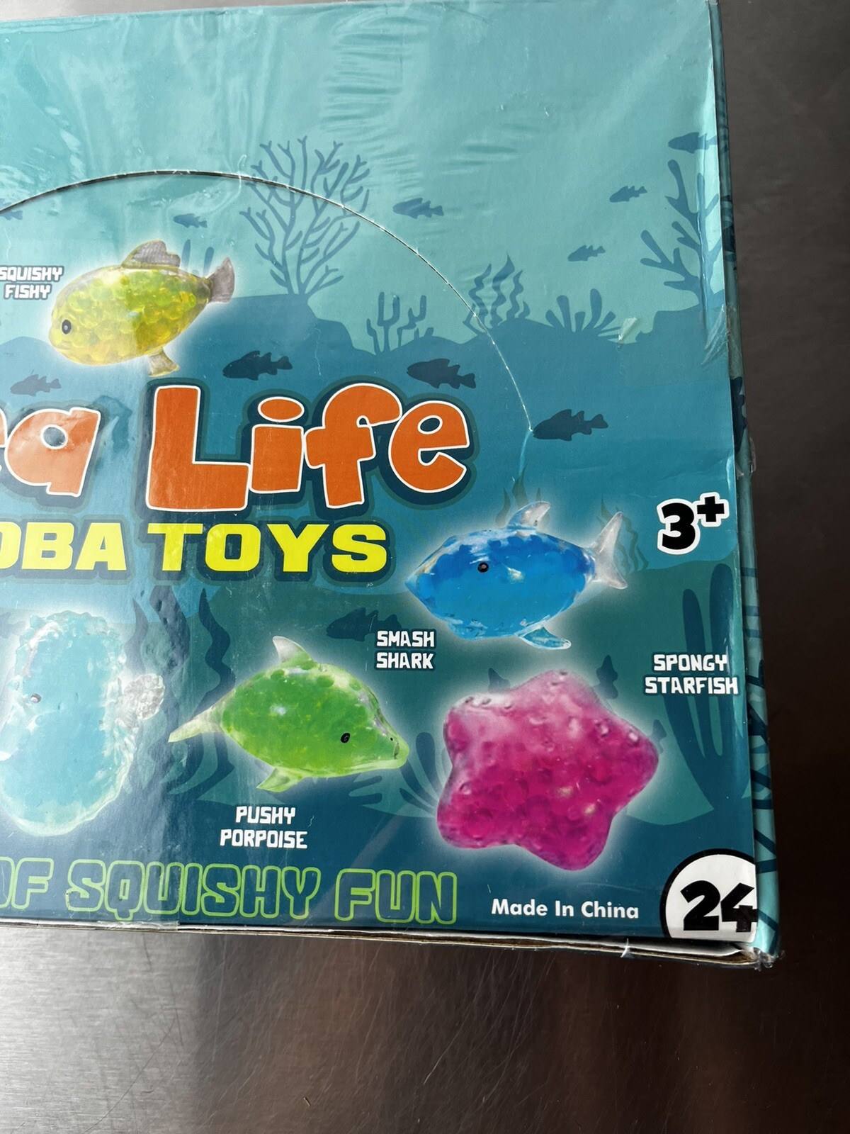 Raymond Geddes Sea life Boba Toys (6 colors) 24 count