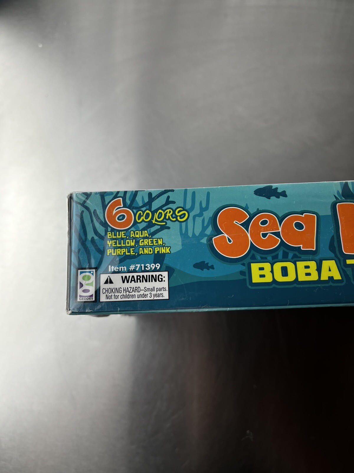 Raymond Geddes Sea life Boba Toys (6 colors) 24 count