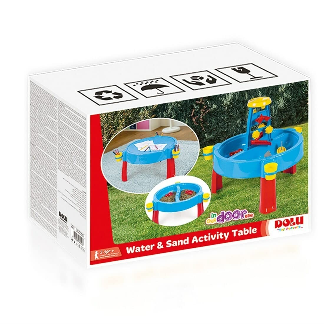 Dolu 3-In-1 Kids – Multi-Purpose Craft Lid 29 High For Ages 2-8
