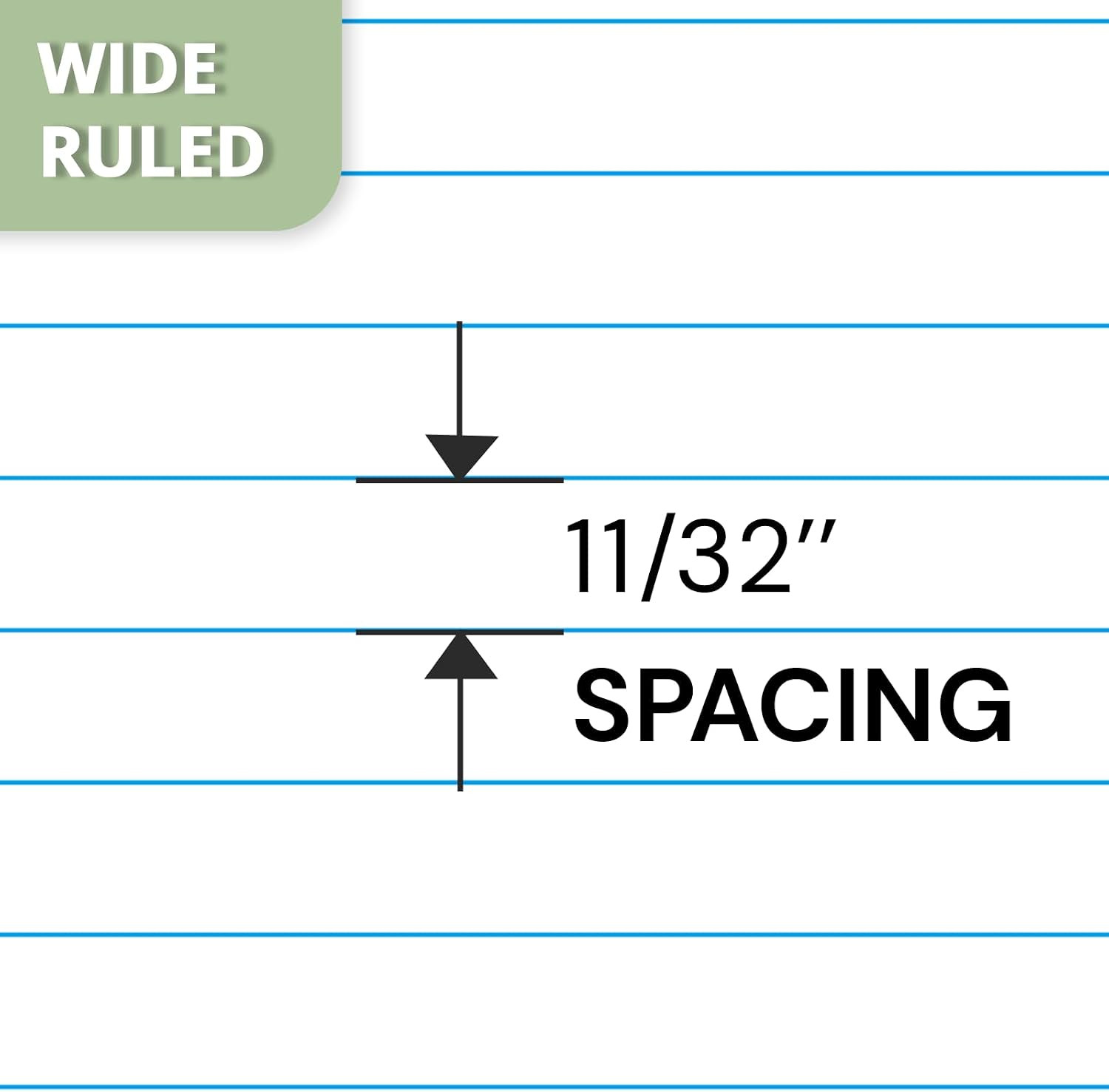 1 Subject Spiral Notebook Wide Ruled 5 Pack, 140 Pages, Assorted | 70 Sheets, 7.