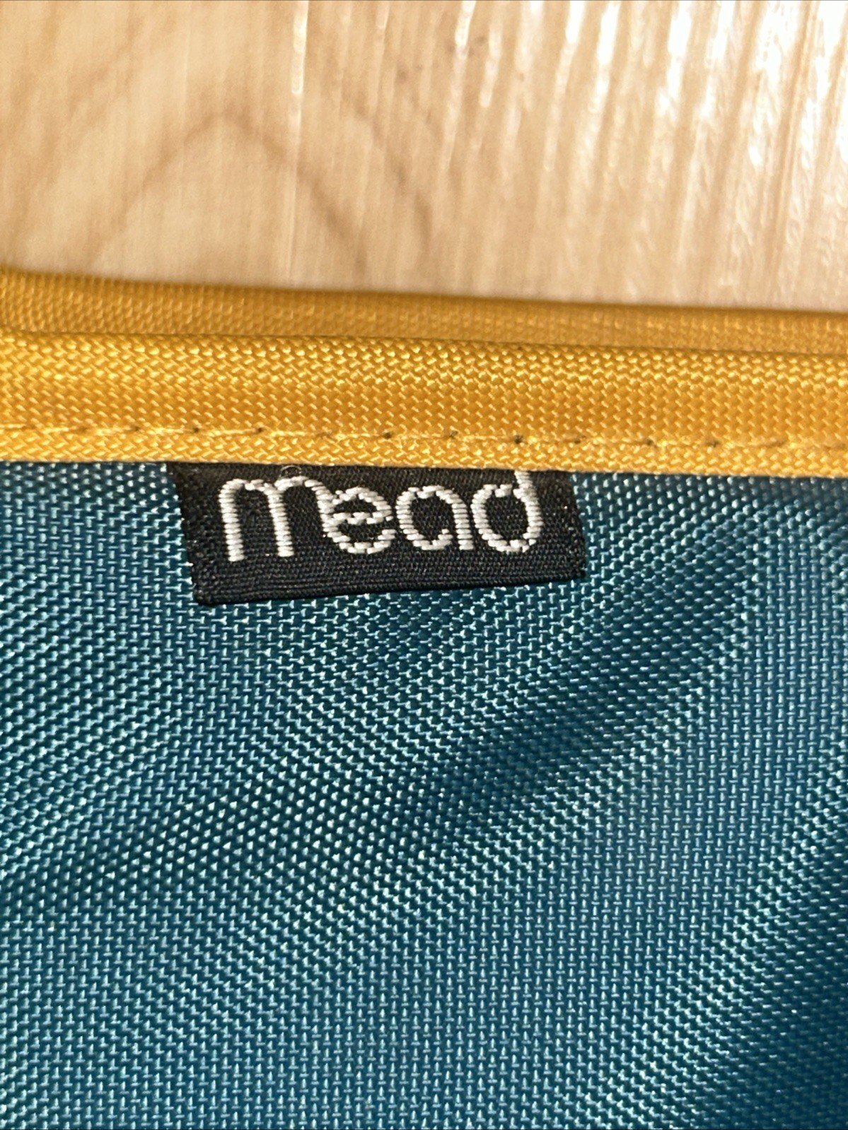 Nike Just Do It 1993 Mead Trapper Keeper Binder inner folder Embroidered
