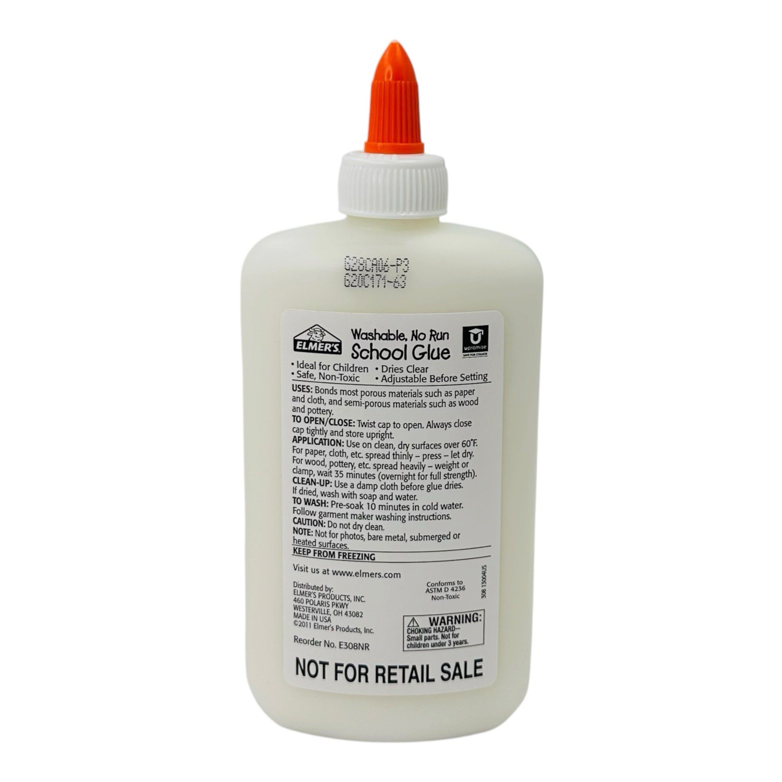 Lot of 12 Elmer’s School Glue Washable No Run Non-Toxic 7.625 fl oz
