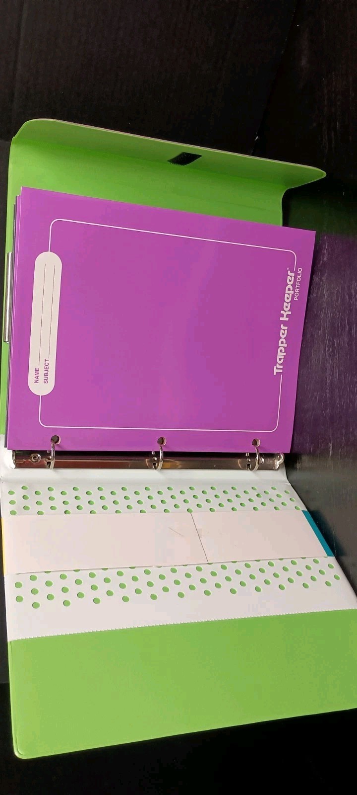 Mead Original Trapper Keeper Binder Retro Portfolio Retro Cheetah W/ Folders NEW