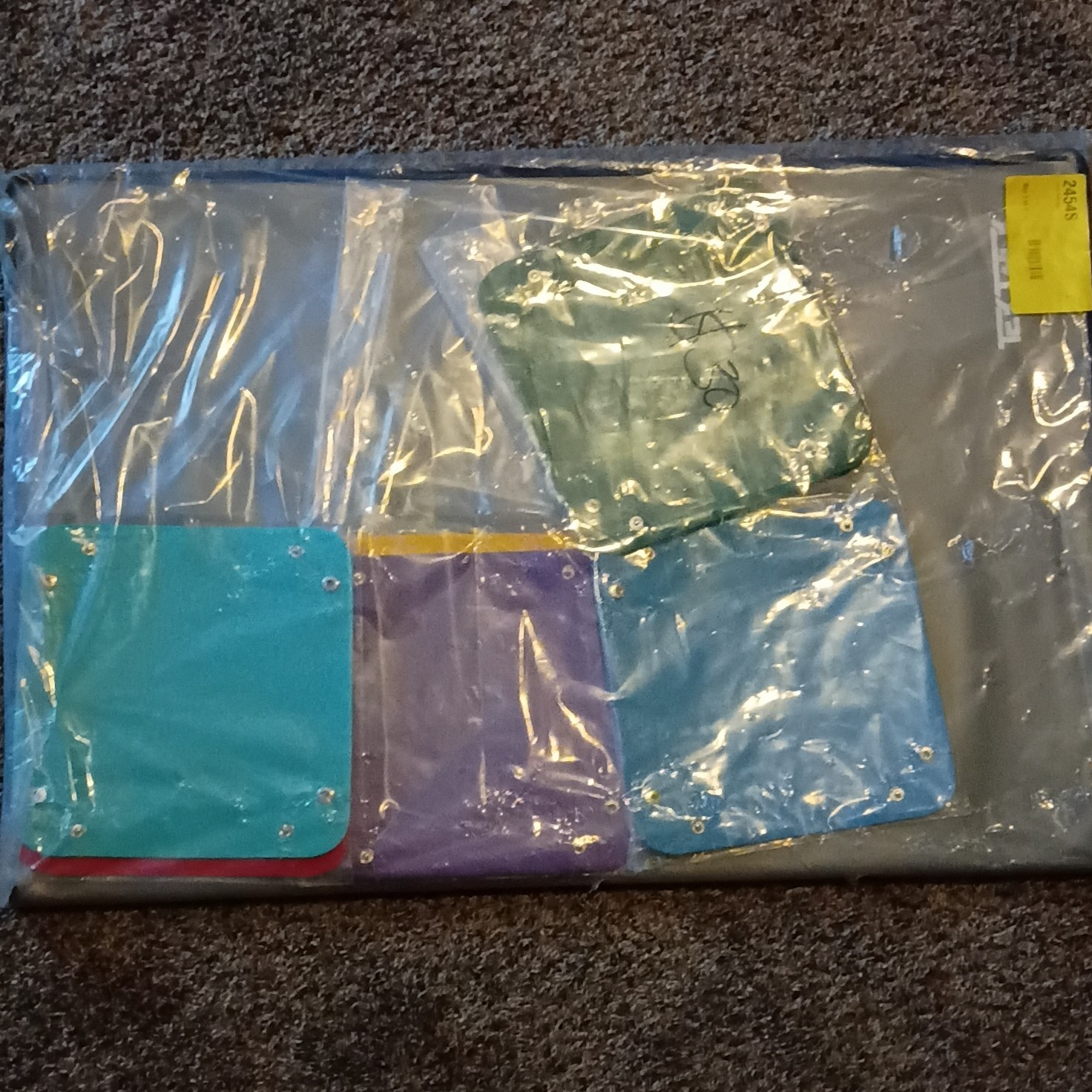 Multicolor Pocket Chart Teaching Aid Set for Classroom Organization and Learning