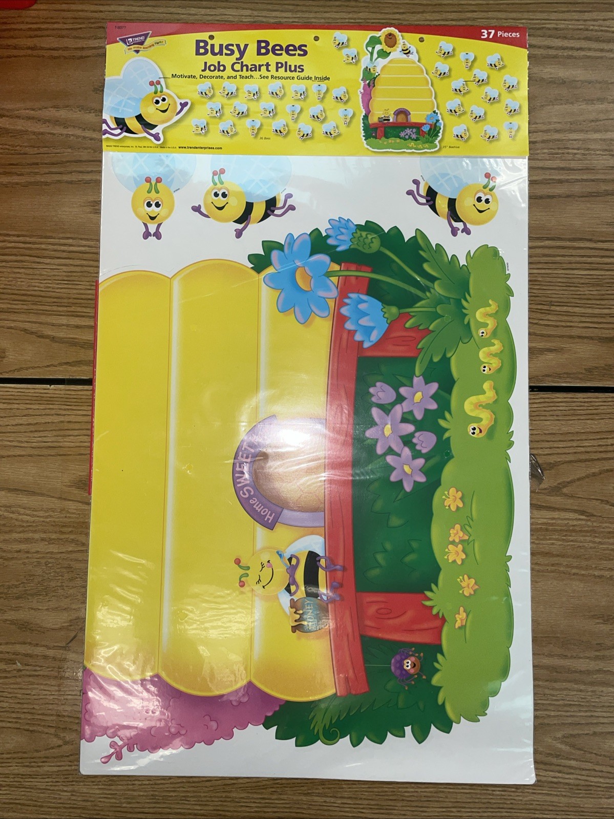 Classroom Teacher Busy Bees Beehive Job Chart School Bulletin Board Set