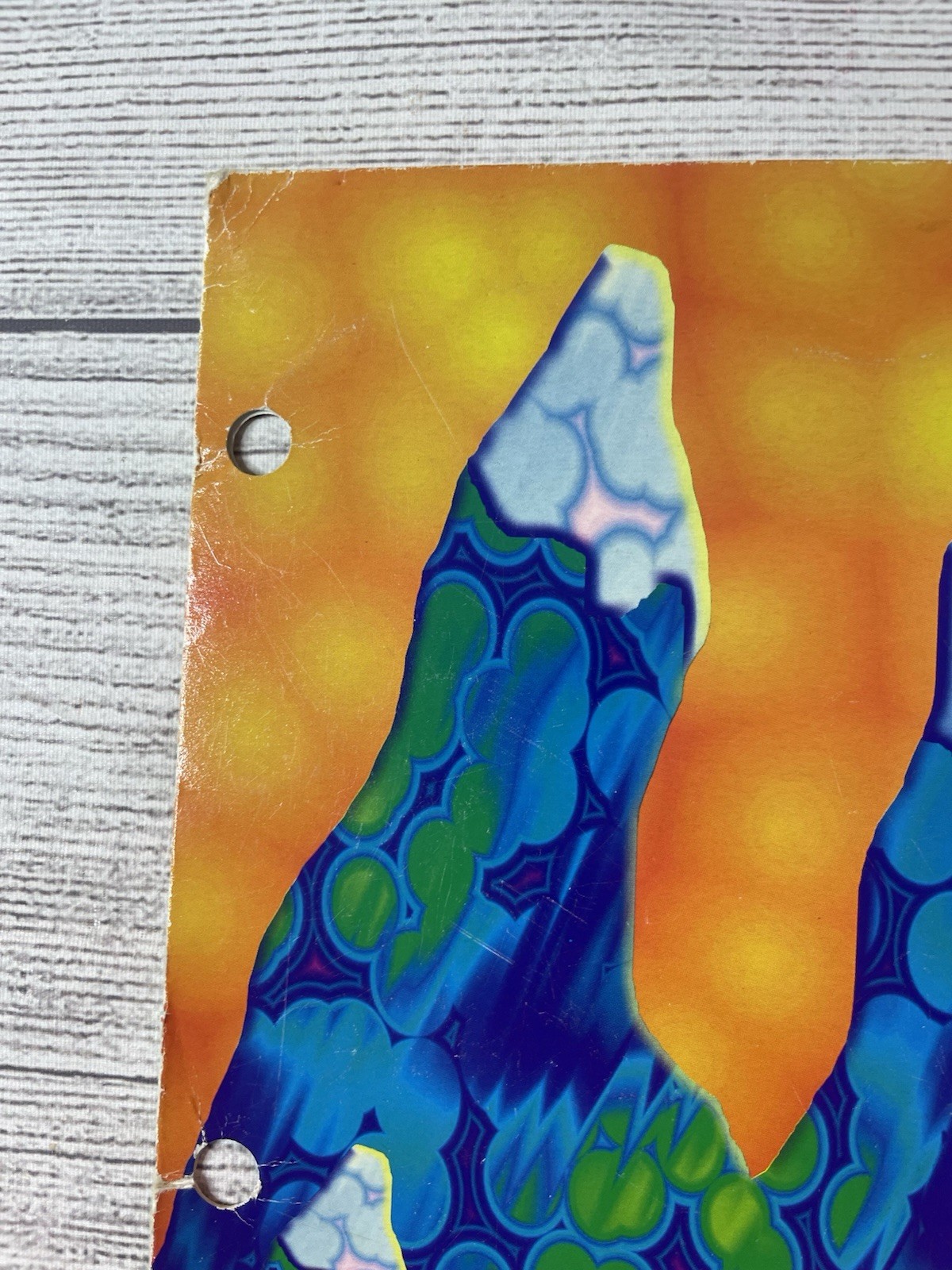 Vintage 1997 Raymond Geddes Fractazoid Folders Lot Psychedelic Trippy 90s