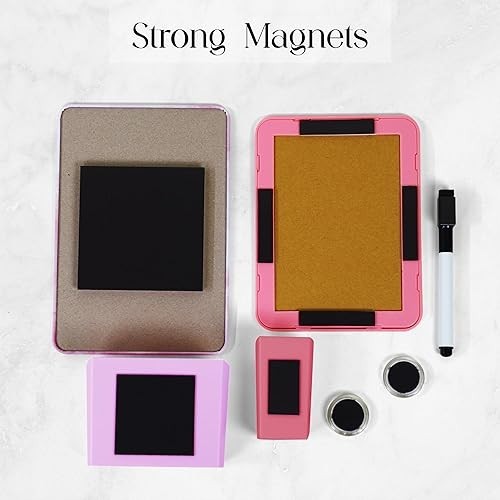 Rejuvet Pink and Purple Locker Accessories – 7 Piece Locker Decor, Girls Locker