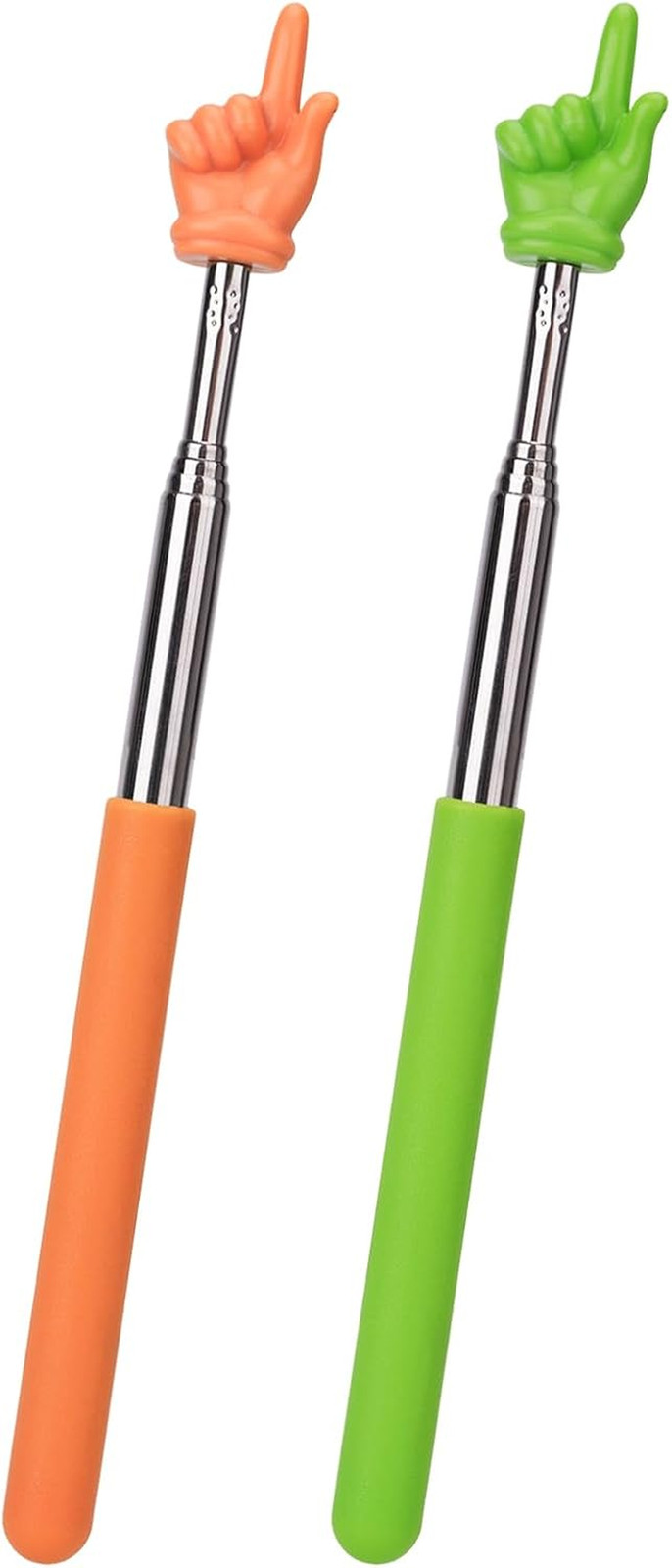 Extendable Finger Pointer Stick, School Collapsible Telescoping Long Hand Pointi