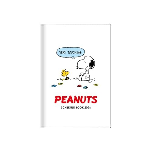 Sun-Star Stationery Snoopy Character Planner 2026 Monthly B7 White S2959194from