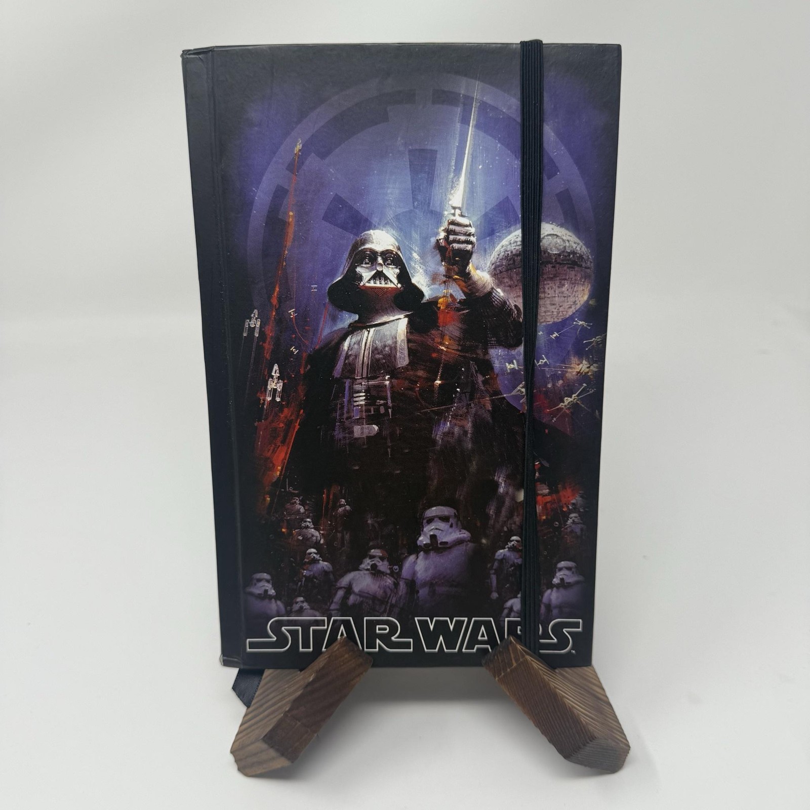 Star Wars A5 Journal Black Darth Vader Death Star Lined Notebook 96 Sheets