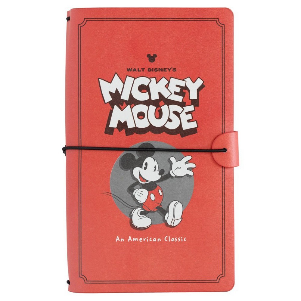 Erik Travel Notebook, Disney Mickey Mouse Classic (12×19.5cm)