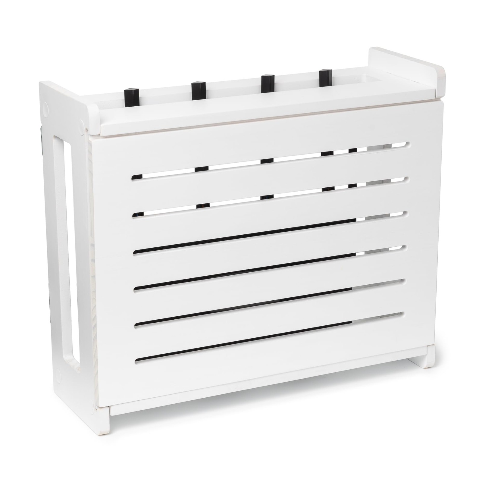 Wooden WiFi Router Storage – Standard Wall Mountable Decorative Modem Shelf H…