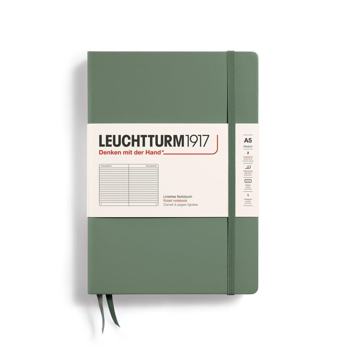 – Notebook Hardcover Medium A5-251 Numbered Pages for Writing and Journaling …