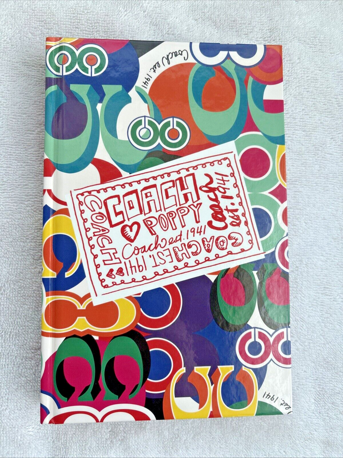 Coach Poppy C Pop Diary Journal – Beautiful Colorful