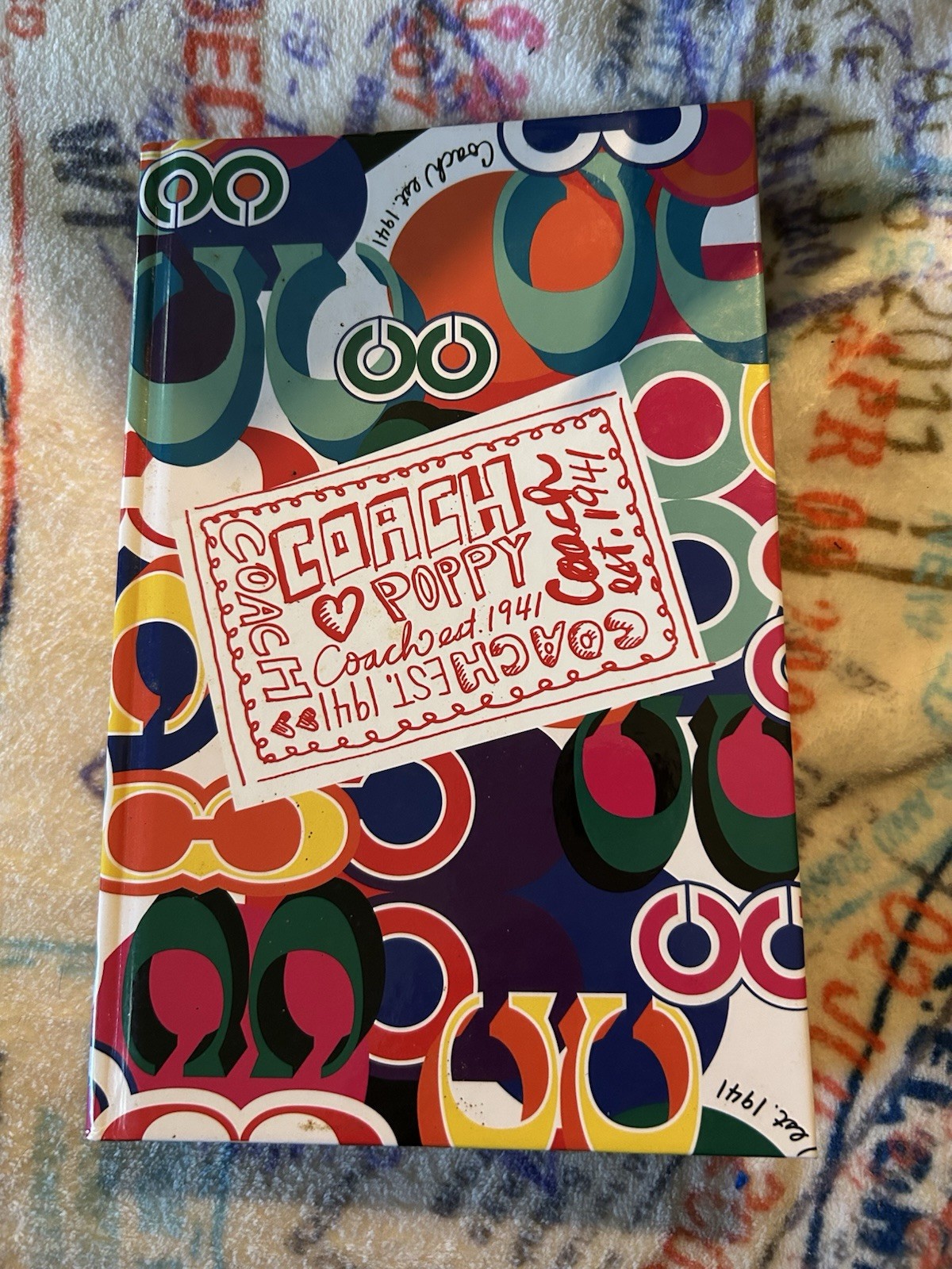 Coach Poppy C Pop Diary Journal