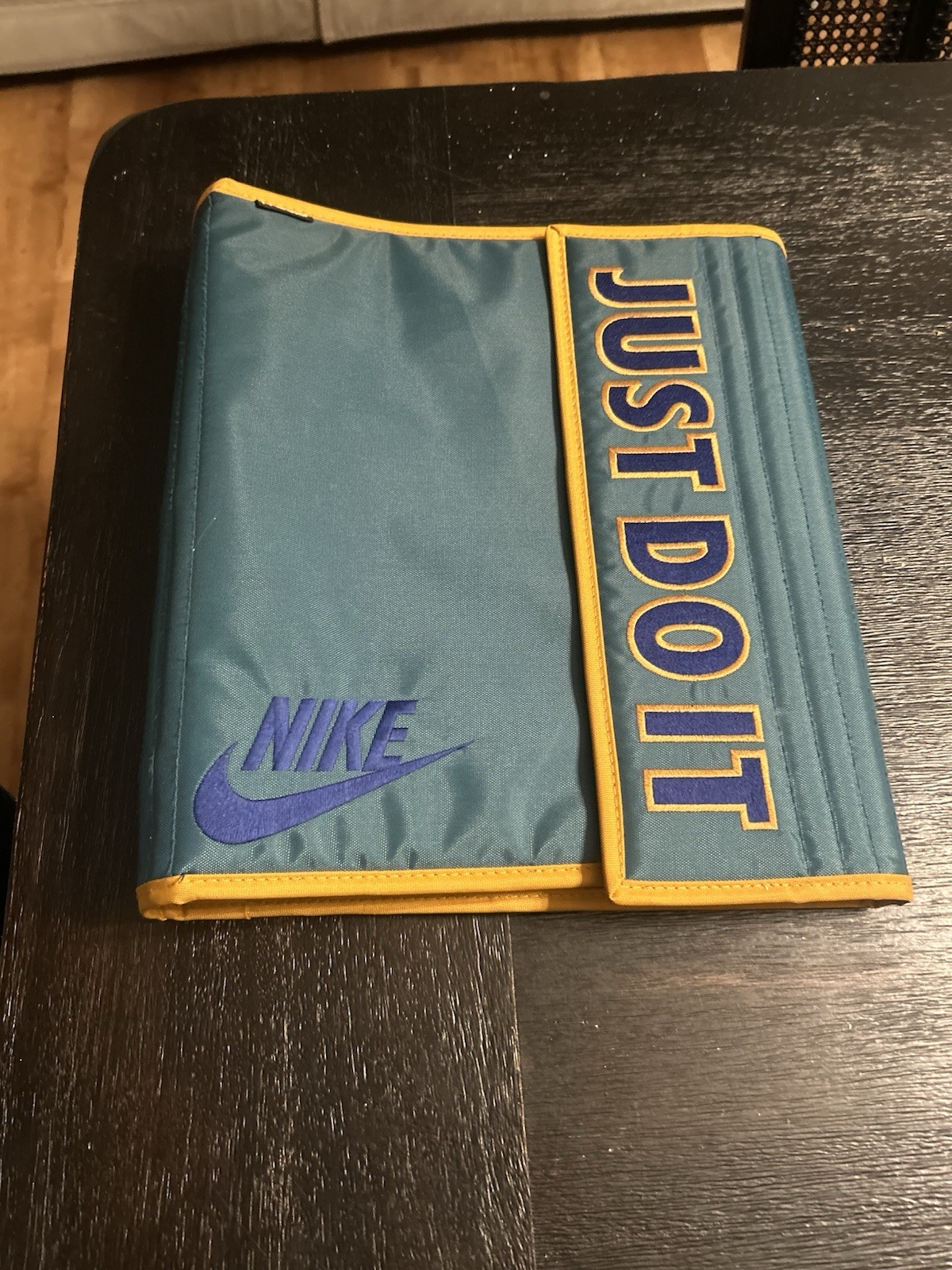 Nike Just Do It 1993 Mead Trapper Keeper Binder inner folder Embroidered