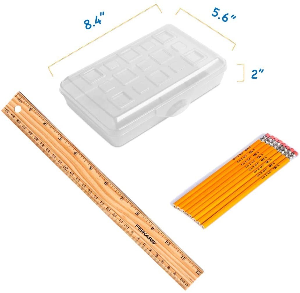 Back to School Essentials Supplies Pack Kit Bundle – Grades K-8 |