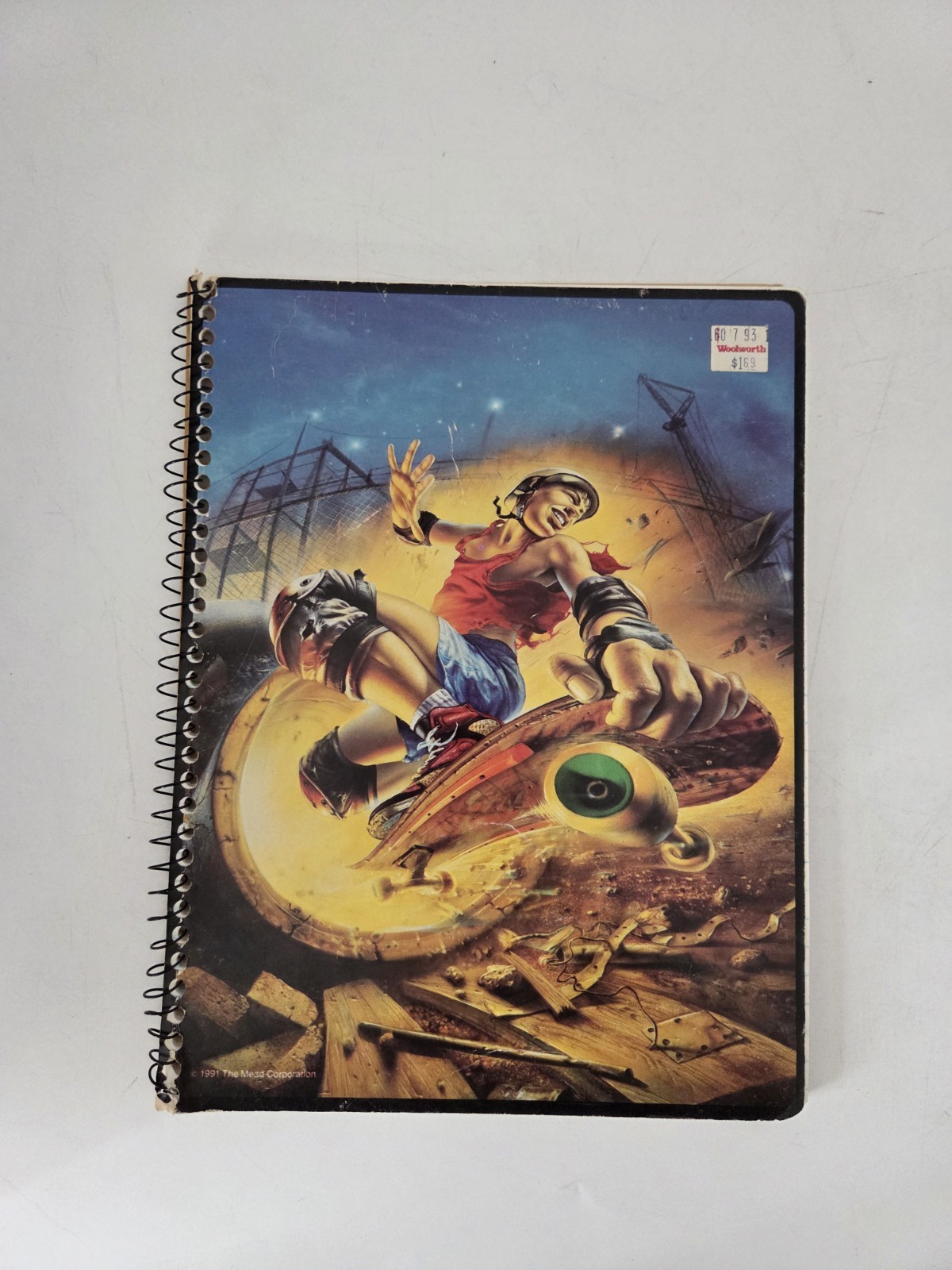 Vintage 1990s No Rules Notebook