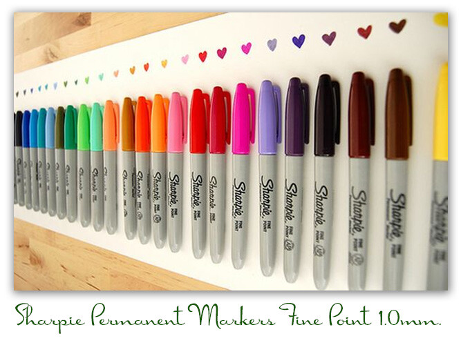 Sharpie Fine Point Permanent Single Marker Pen Choose Colors