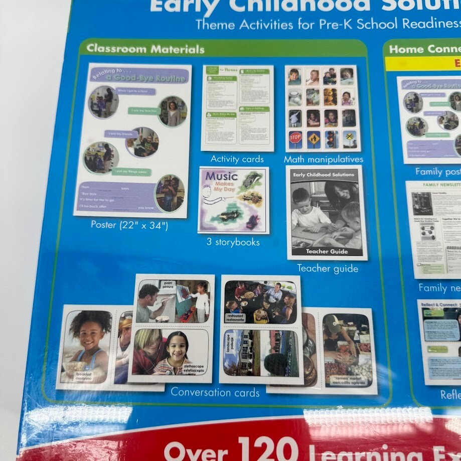 Carson Dellosa Pre-K Early Childhood Solutions School Readiness Curriculum Set