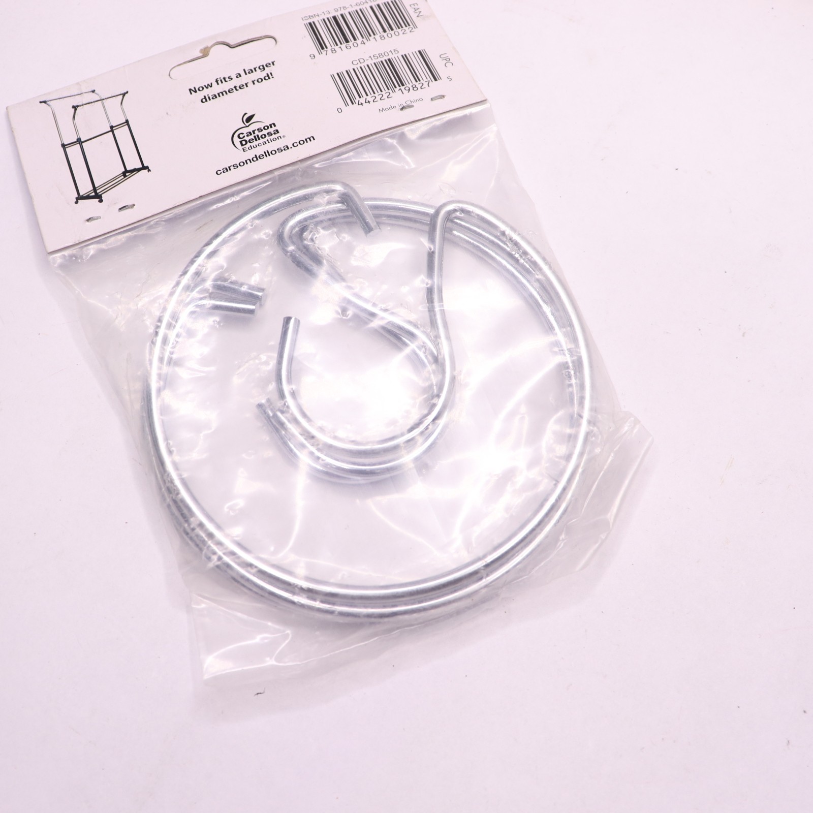 (3-Pk) Carson-Dellosa Double Pocket Chart Ring Set 4″ Dia 158515