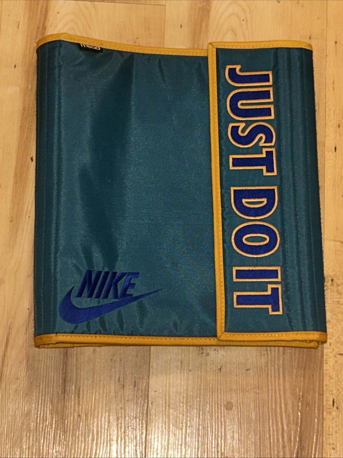 Nike Just Do It 1993 Mead Trapper Keeper Binder inner folder Embroidered
