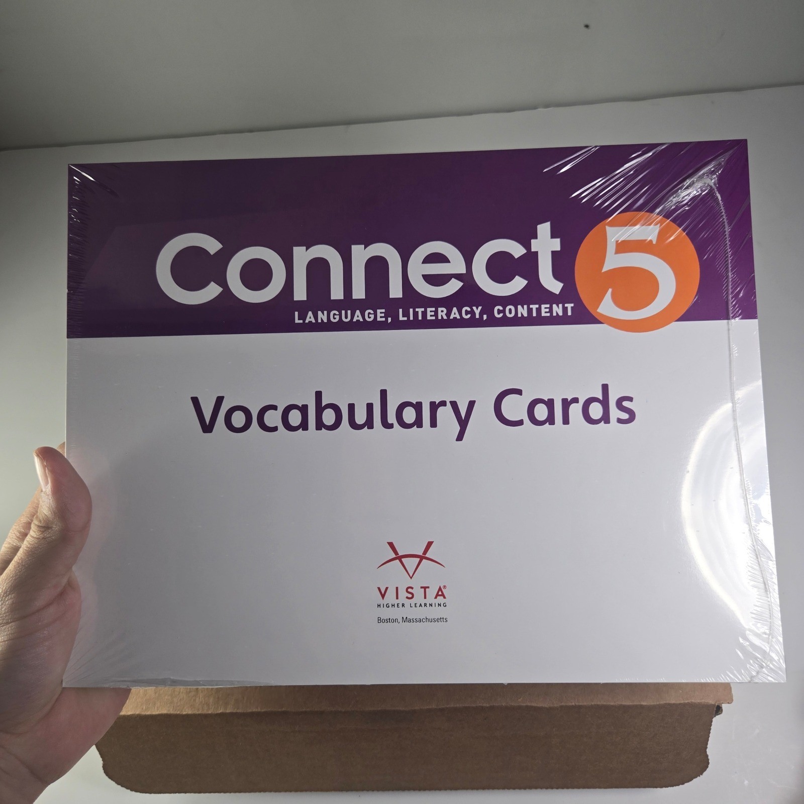 Connect 5 Language Literacy Content Vocabulary Cards Vista Higher Learning