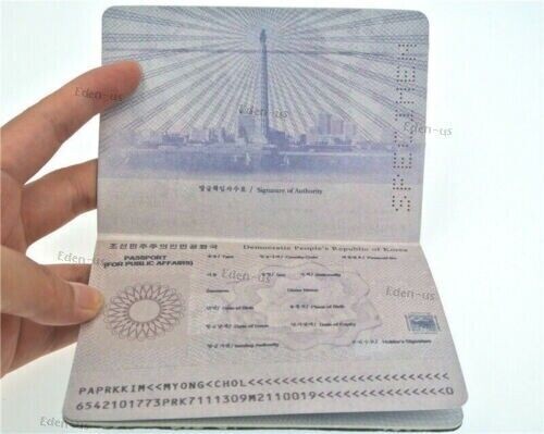 Travel Passport Notebook Imitation Movie Props 45 Countries Design for Students