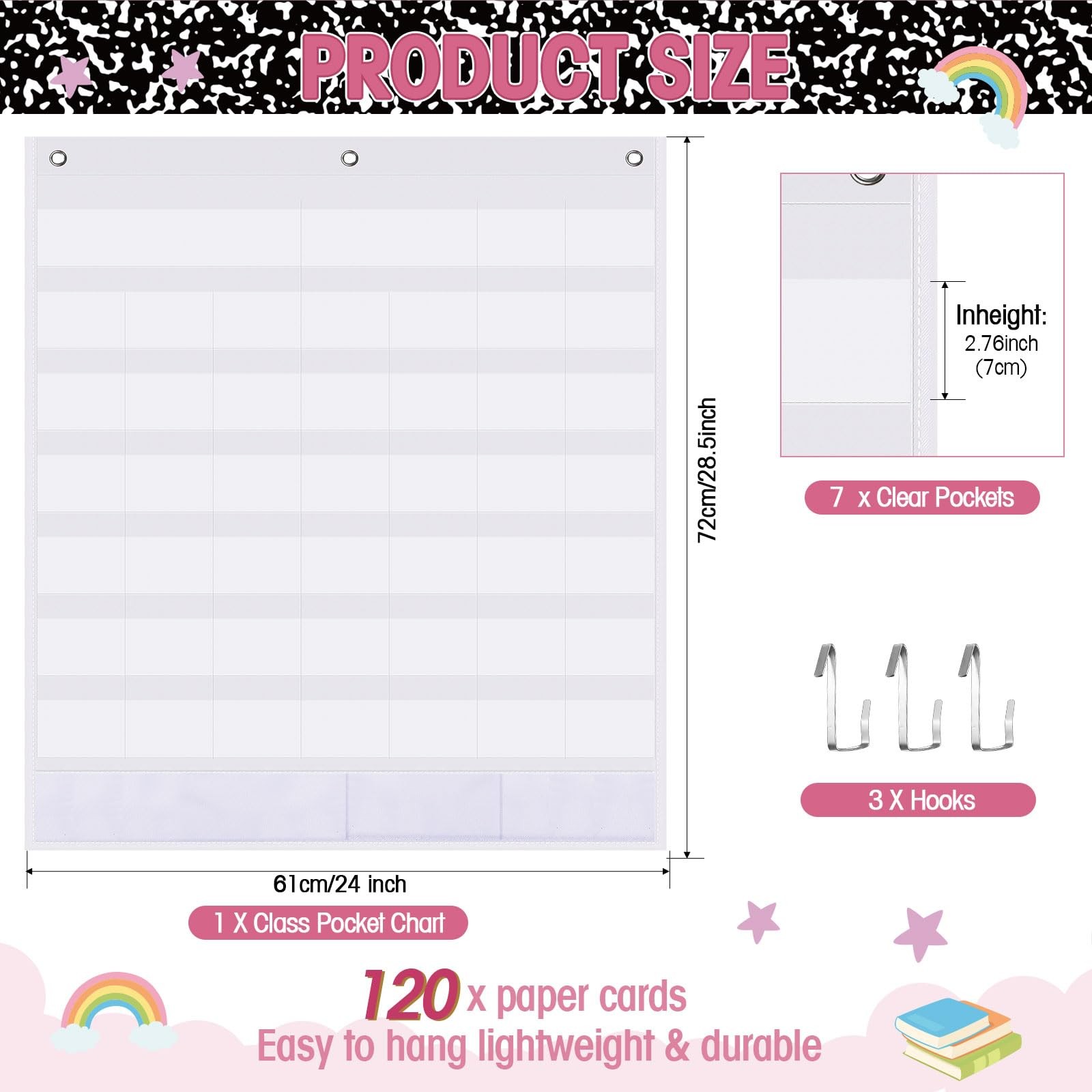 Classroom Calendar Pocket Chart Set Calendar Bulletin Board Set Seasons Festi…