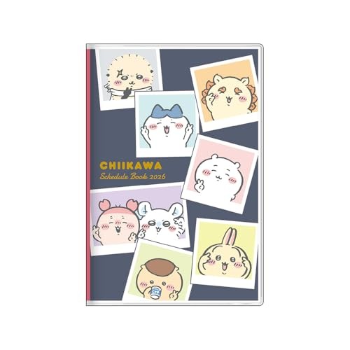 Sun-Star Stationery Chiikawa Character Planner 2026 Monthly B7 Everyone
