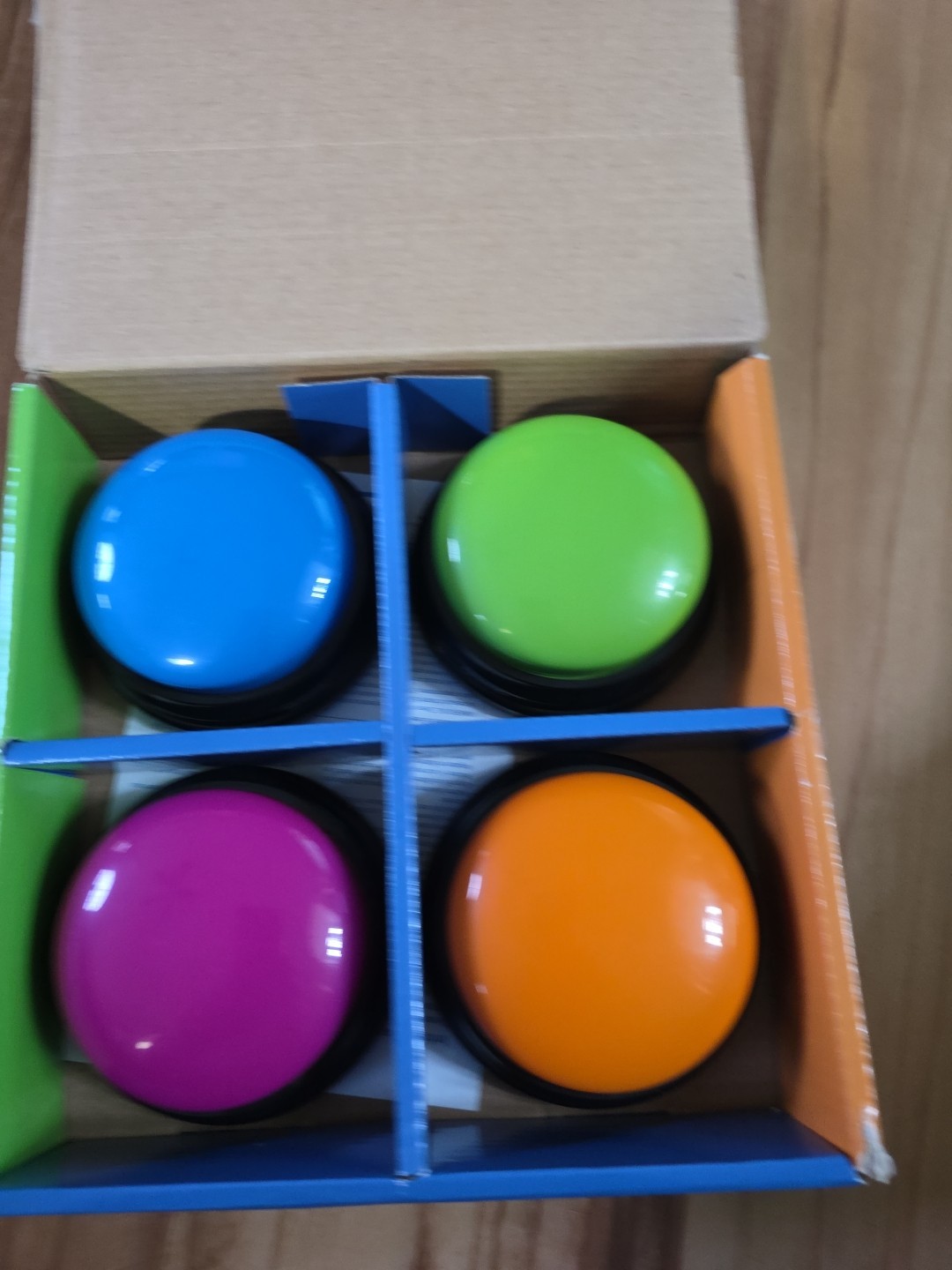 Learning Resources Answer Buzzers Set Ages3+ Works Complete Excellent Shape